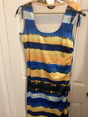 CHICME striped Casual Summer Dress Size XL